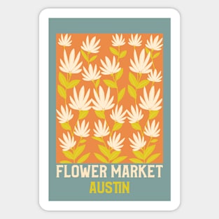Austin Botanical Flower Market Sticker